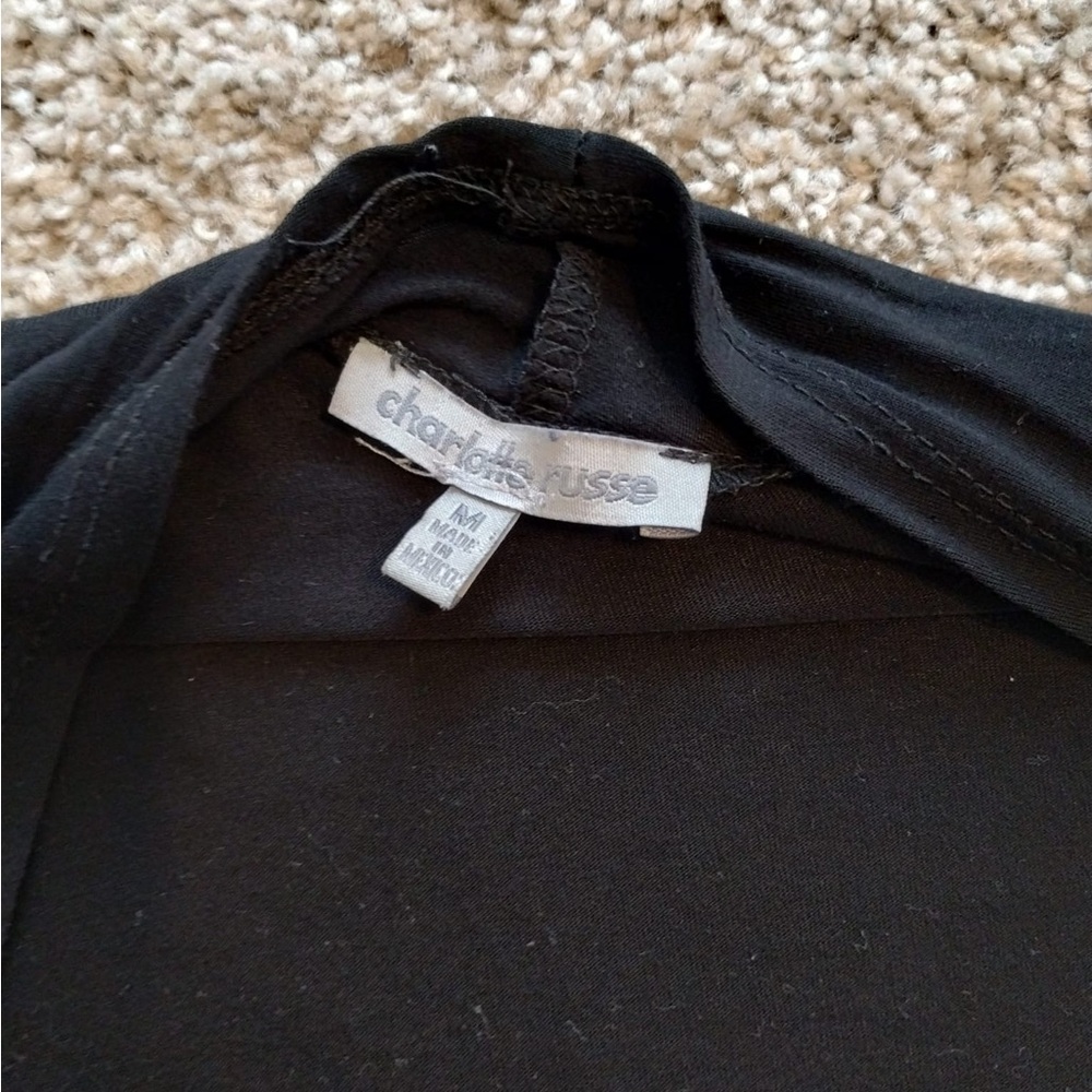 Charlotte Russe Women's Black Jacket